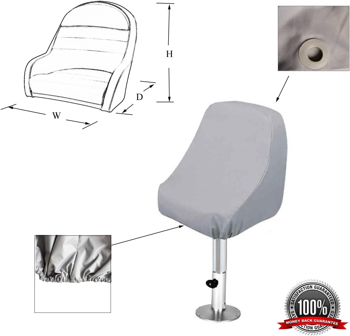 Best pontoon boat chairs covers