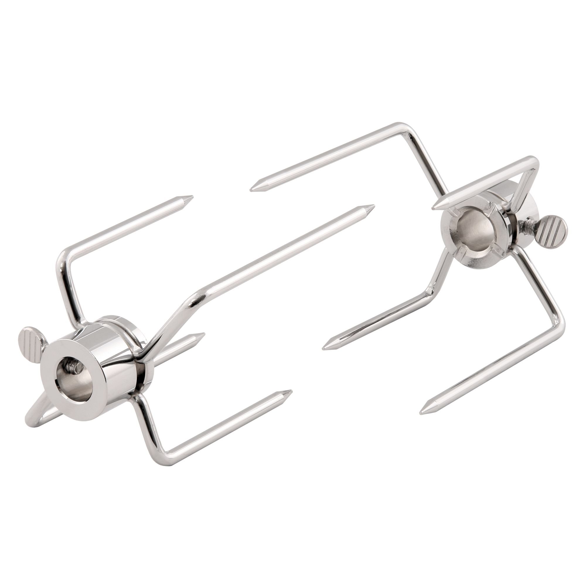BBQ-Toro BBQ Rotisserie Forks (2 Pieces) | Meat Prong, Spinning Fork, Poultry Forks | Barbecue Rotisseries | Rotisserie for BBQ, Chicken, Shish Kebab and Much More