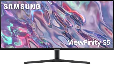 Monitor ViewFinity S5 S50GC Ultra WQHD 34" con 100Hz y AMD Freesync