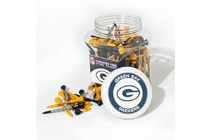 Team Golf NFL unisex-adult Jar includes 175 multi-colored 2-3/4" regulation tees with team imprint. Includes screw on lid, with team labels on the front and top. A great way to tee up your next ball.