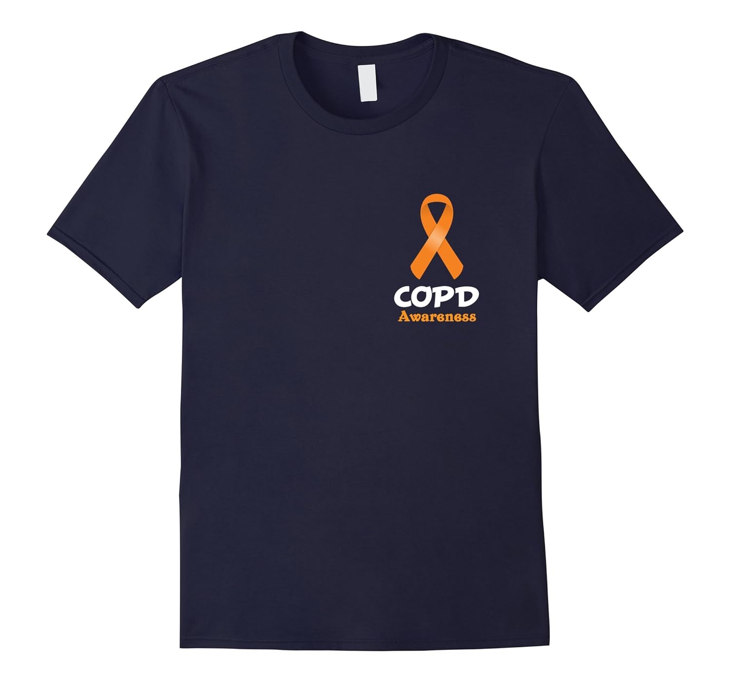 COPD Awareness Support Orange Ribbon T-shirt-ANZ