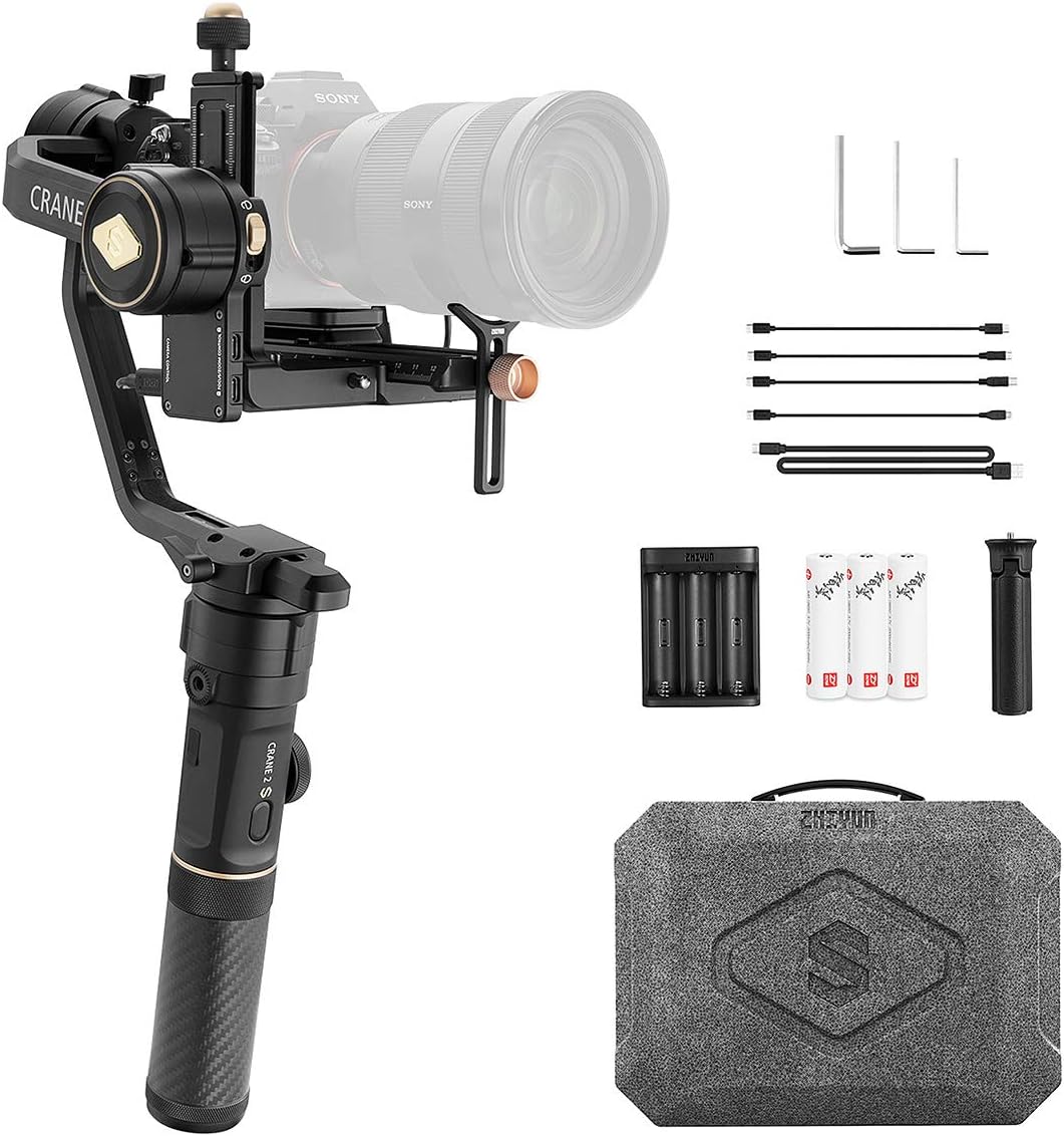 Zhiyun Crane 2S 3-Axis Handheld Gimbal Stabilizer for DSLR  Cameras