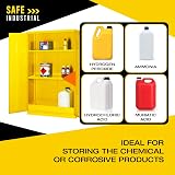 The Products Store COSHH Chemical Storage Cabinet - Flammable Metal Cupboard, 2 view 4