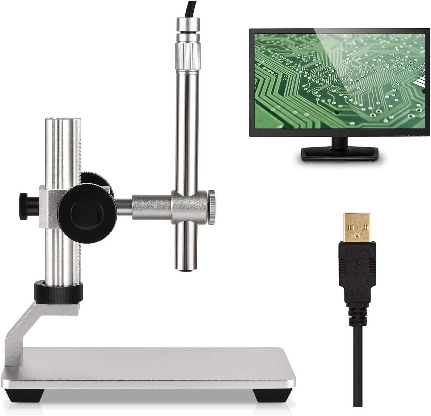 USB Digital Microscope Camera, 500X Magnification Zoom