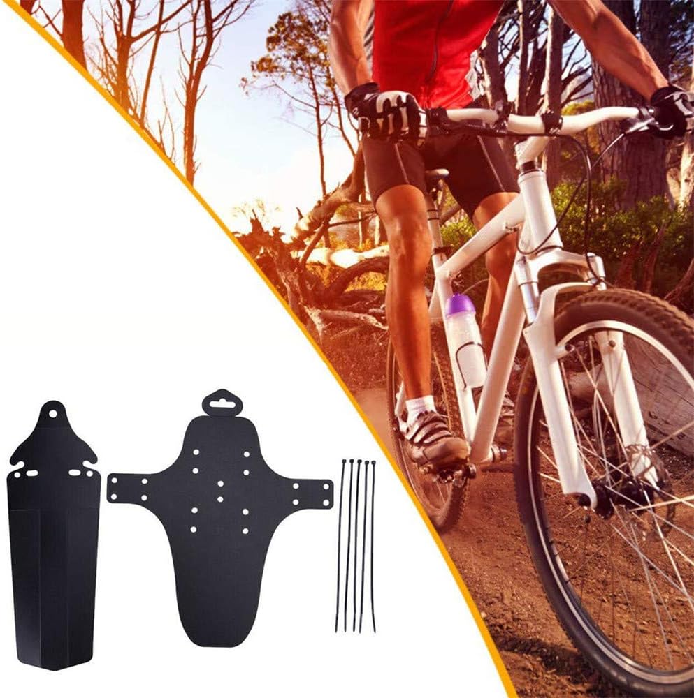 2 Pezzi Parafango MTB In Carbonio - Anteriore/Posteriore - Foto 2