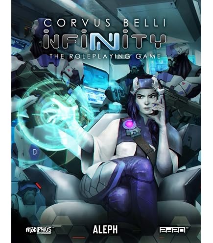 Modiphius Infinity Player's Guide – Englischsprachiges RPG-Regelbuch, 2D20 System