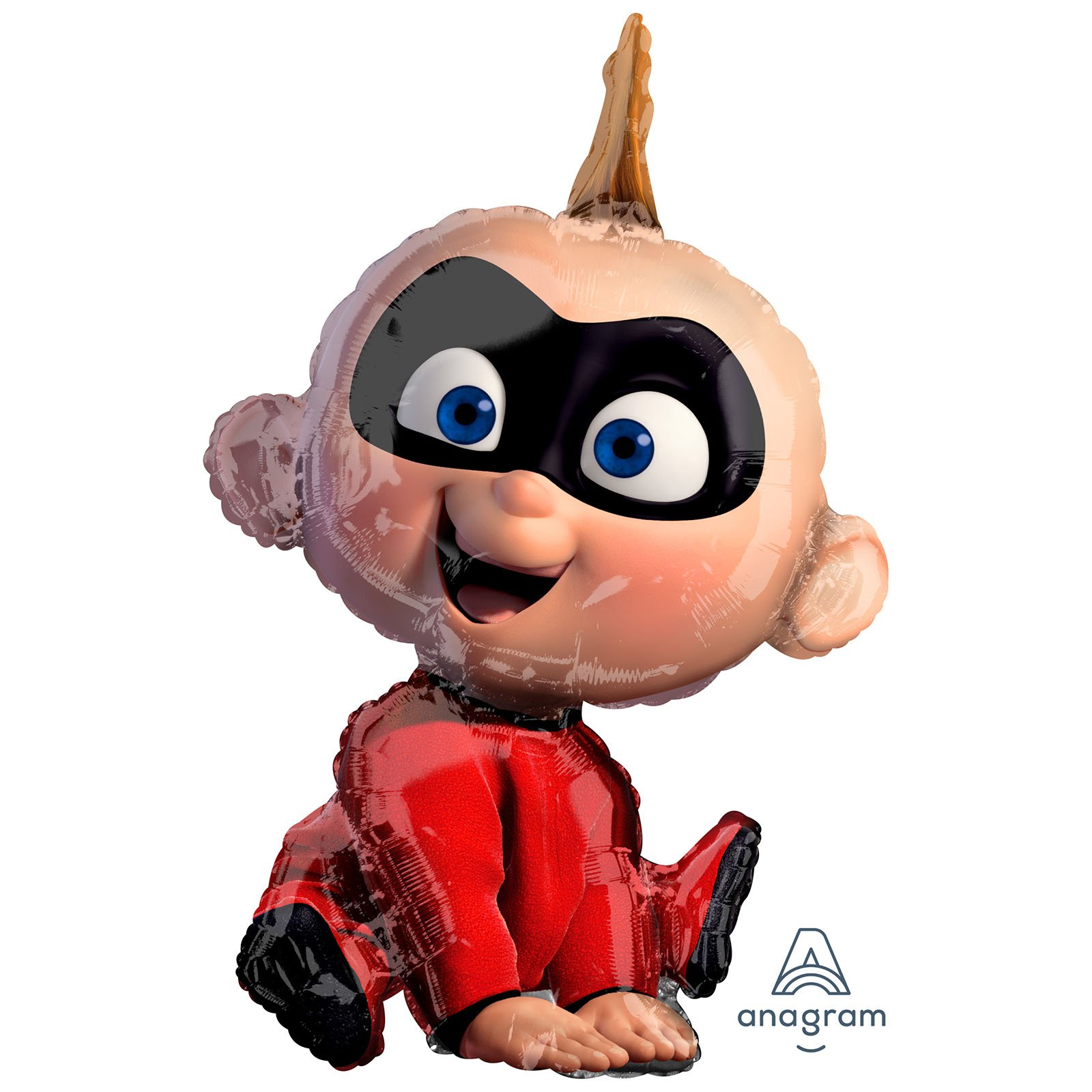 amscan 10022959 Incredibles 2 Jack Foil Balloon-1 Pc,Red