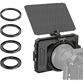 SmallRig Mini Matte Box Lite with Carbon Fiber Top Flag | Compatible with Lenses' outer diameter of 67mm/ 72mm/ 77mm/ 82mm/ 95mm, for DSLR and Mirrorless Camera