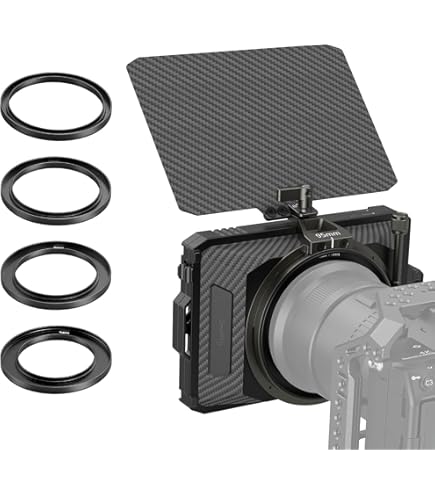 Amazon.com : TILTA MB-T03 4x4 Carbon Fiber Matte Box MB-T03
