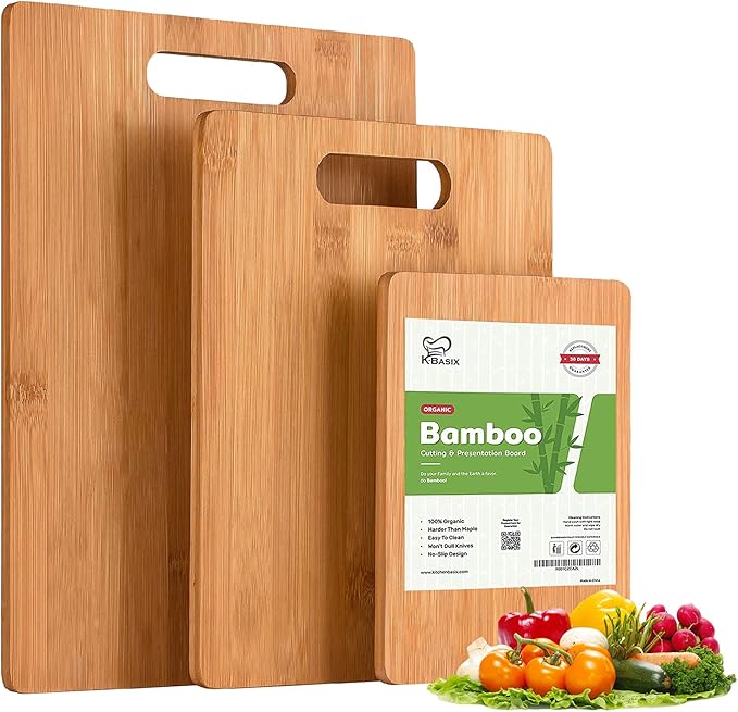 K BASIX Bamboo Cutting Board