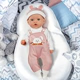 Aolso 14-18 Inch Baby Doll Clothes Hooded Overalls Set with Coat Hanger view 7