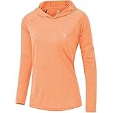 TBMPOY Womens UPF 50+ Sun Protection Hoodie Shirt Long Sleeve Fishing Hiking Outdoor UV Shirt Lightweight