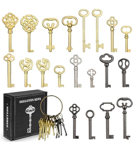 10 Stks Antieke Sleutelgat Cover Metalen Sleutelgat Cover Decoratieve Sleutelgat Insert Wapenschild Plaat
