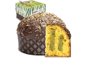 ZAGHIS IL DIFETTO DI ESSERE BUONI Zaghis Duchessa | Italian Panettone Dubai Chocolate | Artisan Cake Bread | Traditional Christmas Sweet | Classic Holiday Dessert | 800g/28.2oz