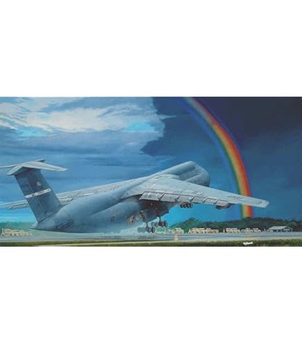 Amazon.com: Roden ROD331 1:144 C-141B Starlifter Polar Nine One