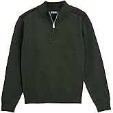 RAW X (4-12) Quarter-Zip Long Sleeve Mock Neck Knit Sweater for Kids and Boys, Big Kids Knit Sweater for Fall and Winter