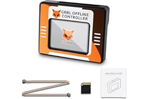 FoxAlien CNC Offline Controller for 3S CNC Machine, Offline Control Module with Touchscreen LCD GRBL Control for Masuter 3S, 
