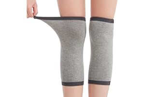 1Pair Cashmere Knee Braces,Thermal Knee Warmers,Winter Warm Knee Sleeves,Stretchy Knit Knee Warmer,Wool Knee Brace,Cosy Night