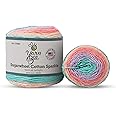 Yarn Bee 3 - Light – Soft Skein – 335 Yards of Cotton Yarn for Crocheting Blankets, Hats, & More – Craft Supplies for Handcrafting, Twirls at Twilight