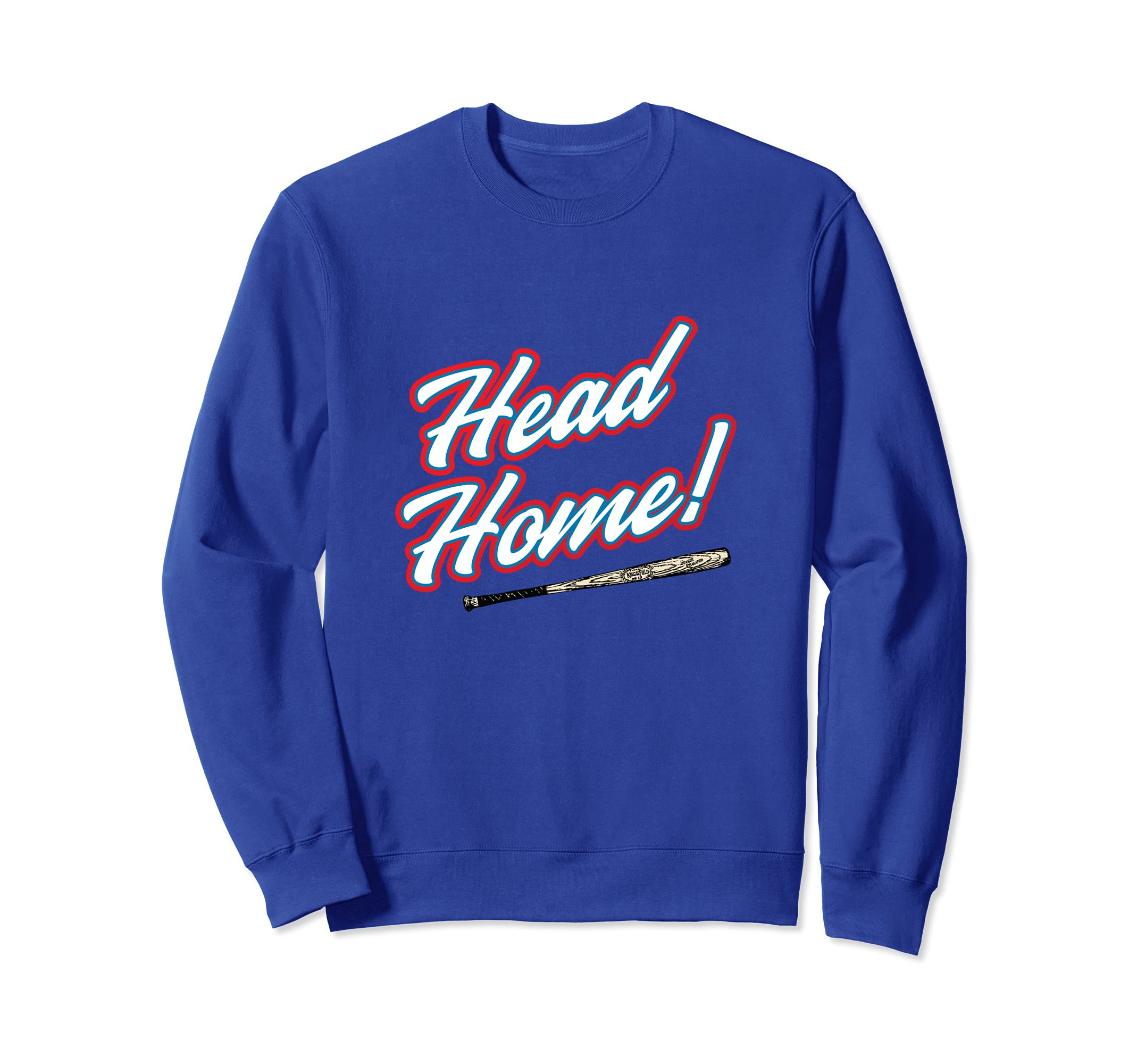 Head to Home! Fun Baseball Softball Graphic Sweatshirt