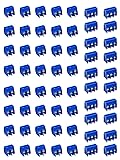 Hyamass 60pcs 5mm Pitch 2 Pin & 3 Pin PCB Mount