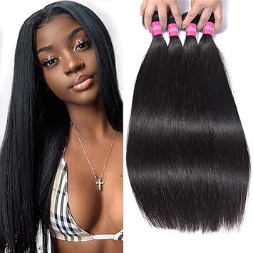 Amazon Com 10a Grade Brazilian Human Hair Bundles 20 22 24