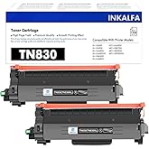 TN830 TN830XL Toner Cartridge Compatible Replacement for TN830XL TN-830XL TN830BK for HL-L2400D HL-L2405W HL-L2480DW DCP-L264