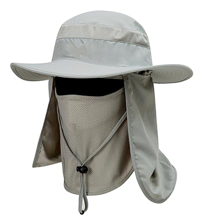 Saoirse.Hats JNINTH Hut Herren Sommer Outdoor, Sonnenhut Männer UV Schutz, Fischerhut Unisex Faltbar Atmungsaktiv, Wanderhut 