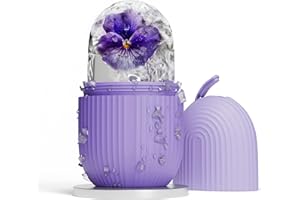 ROSELYNBOUTIQUE Ice Roller for Face Massager Self Care Gifts for Men Women Facial Skincare Tools (Purple)