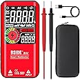 BSIDE Color LCD Digital Multimeter 3 Results Display 9999 Counts Auto-Ranging Ohmmeter, Rechargeable with Smart Mode, Capacit