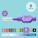 TePe Original Interdental Brushes, 9 ISO sizes 0-8, for implants & gaps view 3