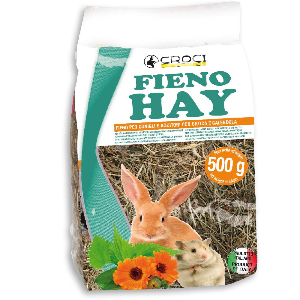 CROCI Hay Pet Food, 500 g, Nettle/Calendola