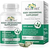 Chlorophyll Capsules | Internal Body Deodorant Supplement for Men & Women | Natural Odor Control for for Body Odor, Fresh Breath,Immune Support,Vegan(120 Caps)