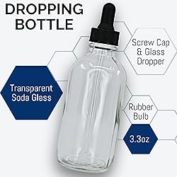Eisco - Dropping Bottle 100ml (3.3oz) - Glass