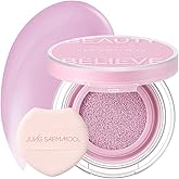 JUNG SAEM MOOL Artist Cushion Blush Blur | Matte & Soft Finish, Korean Liquid Blush for cheeks, Easy to Blend with Puff (Fuzzy Lavender)