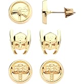 Marvel Thor: Love and Thunder 3-Piece Stud Earring Set