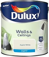 Dulux Du Matt Apple White 2.5 l Interior Emulsion Paint Duo Matt view 2