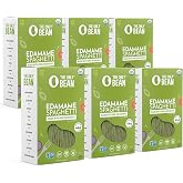 The Only Bean - Edamame Pasta (Spaghetti) - Gluten Free Pasta, Keto Low Carb Pasta Noodles, High Protein Pasta, Organic Healthy Noodles, Edamame Pasta, Edamame Noodles, Vegan Pasta - 8 oz (6 Pack)