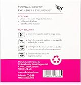 Moksha Beauty Magnetic Eyelashes 5 Pairs Reusable 3D Natural Look Eyeliner Kit view 9