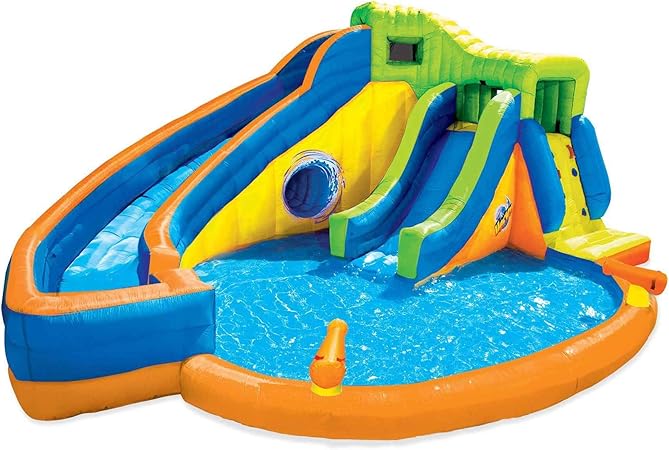 Amazon Com Banzai Pipeline Twist Kids Inflatable Outdoor Water