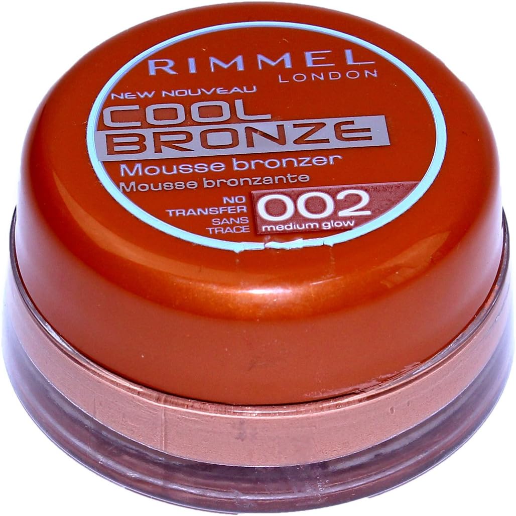 Rimmel Cool Bronze Mousse Bronzer - Medium Glow - 002