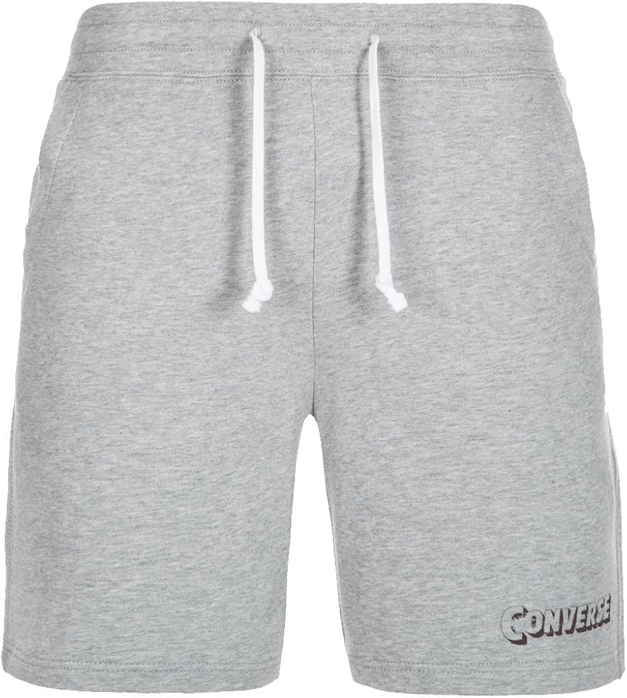 mens grey converse shorts