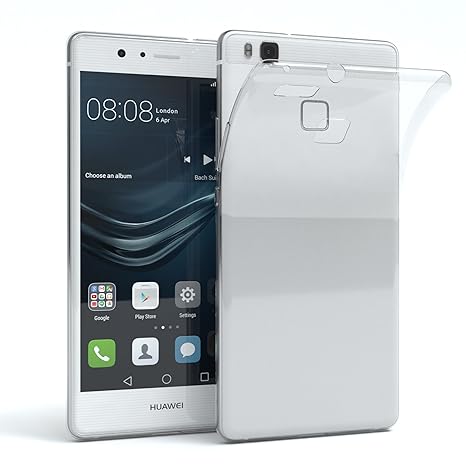 EAZY CASE Hülle für Huawei P9 Lite (2016) Schutzhülle Silikon, Ultra dünn, Slimcover, Handyhülle, Silikonhülle, Backcover, Du