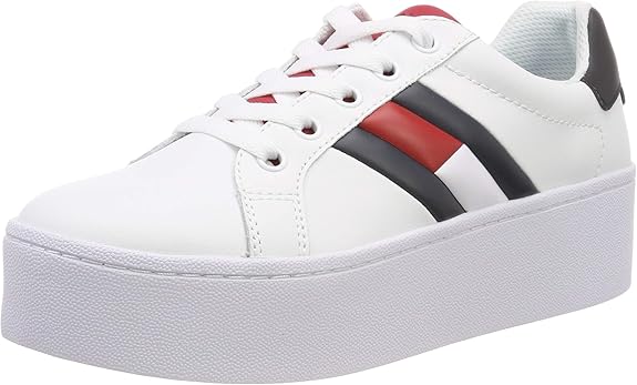 tommy jeans flatform trainers