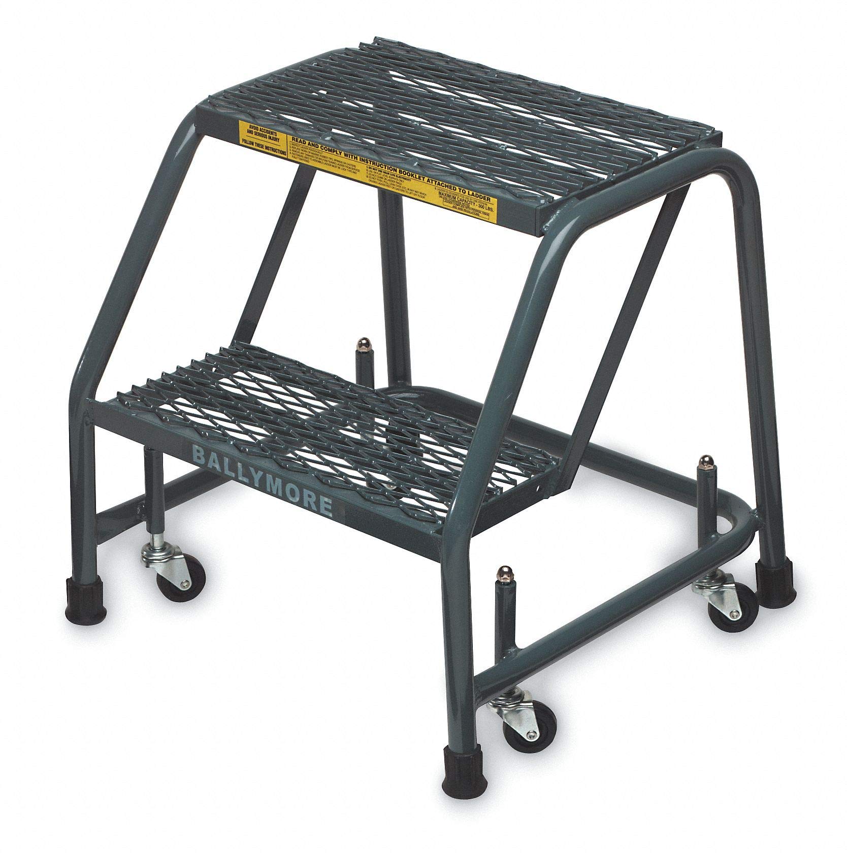 Buy Ballymore 218XSU Steel Standard Rolling Ladder with Spring Loaded