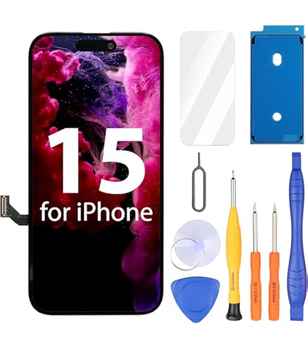 Amazon.com: Ayake for iPhone 15 Screen Replacement, 6.1 inch FHD
