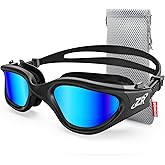 ZIONOR Swim Goggles, Upgraded G1 Polarized Swimming Goggles Anti-Fog for Adult Men Women