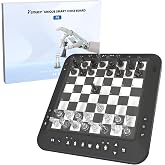 Electronic Chess Set, Computer Chess Game, Smart Chess Board, Chess Set Board Game, Electronic Chess Game, LEDs, Built-in Battery, Great Partner for Play and Practice