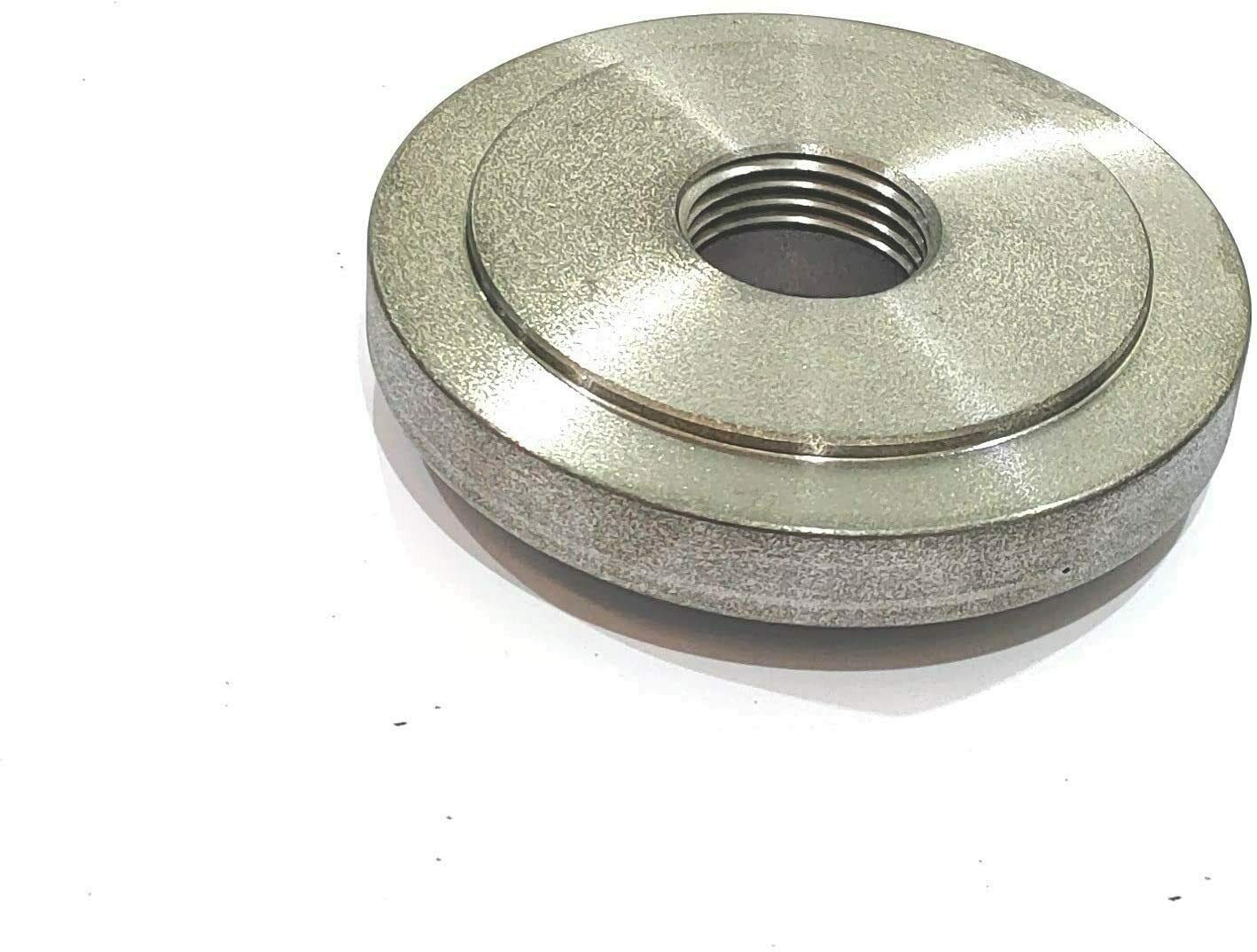 Lathe Chuck 125 mm Back plate in 1-1/8" x 12 TPI Mounting Thread- Make Recess u Need