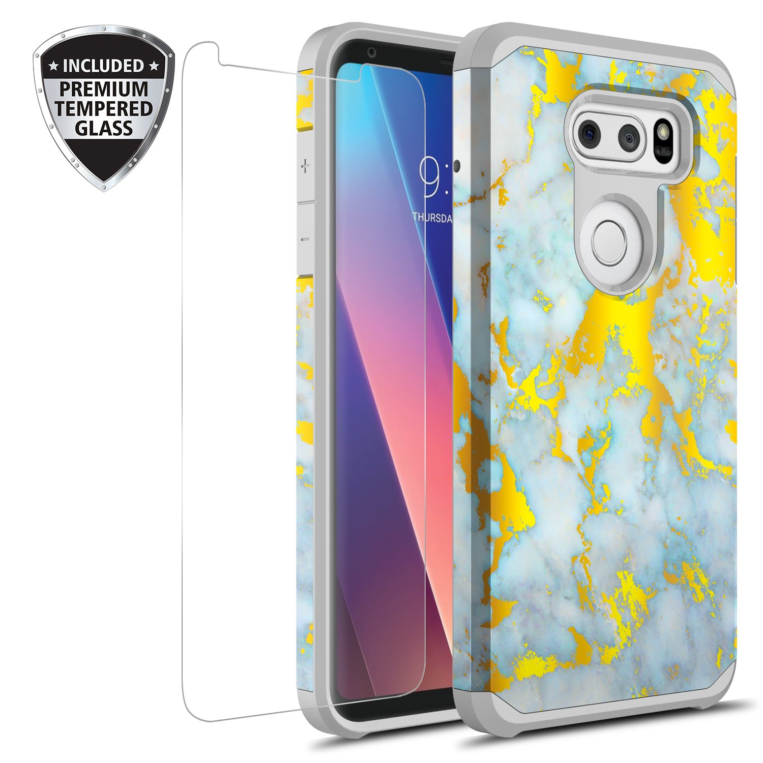 Best lg v30 tempered glass screen cover